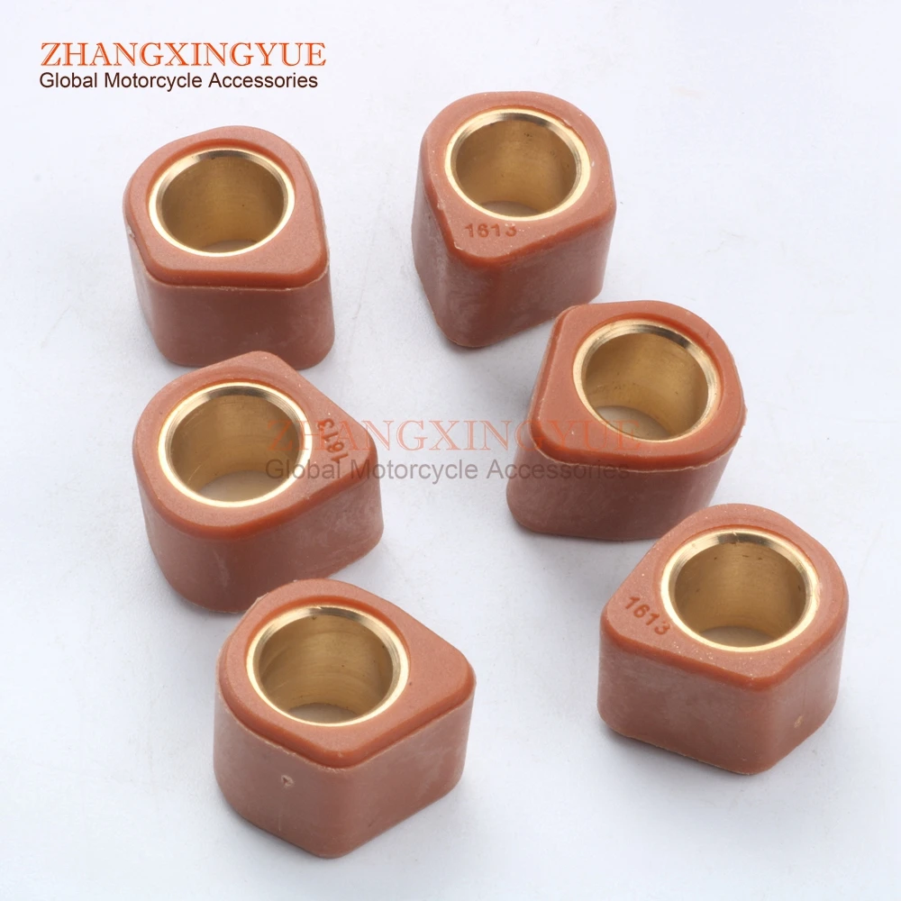 

7gram 16X13mm Performance Roller Weights Variator Rollers Set for GY6 49cc 50cc 139QMB 4T