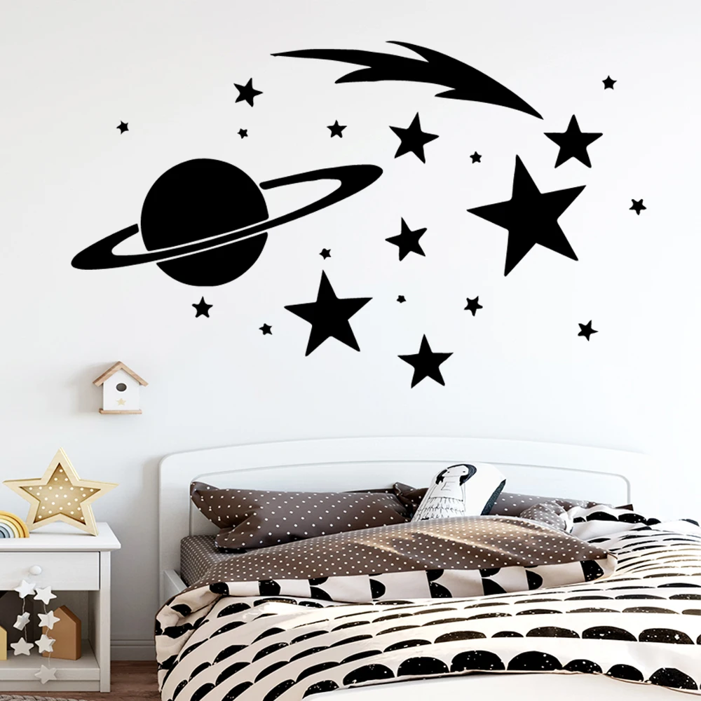 

Universe Home Decor Wall Stickers For Kids Rooms Sticker Mural adesivi murali