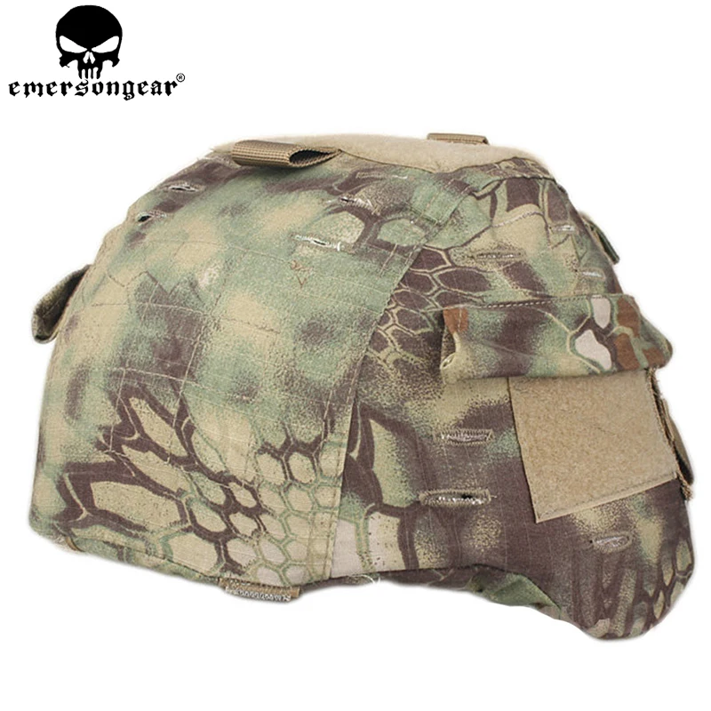 EMERSONGEAR тактический Чехол на шлем для страйкбола охоты ПЕЙНТБОЛА тканевый