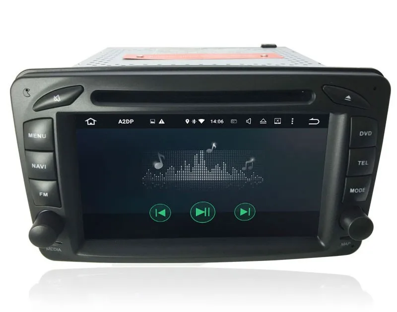 HD Android 9,0 OS 7 дюймов машинный DVD проигрыватель для Mercedes Benz/W209/W203/W168/M/ML/W163/W463/виано/W639/Вито/Vaneo Wi-Fi GPS FM радио