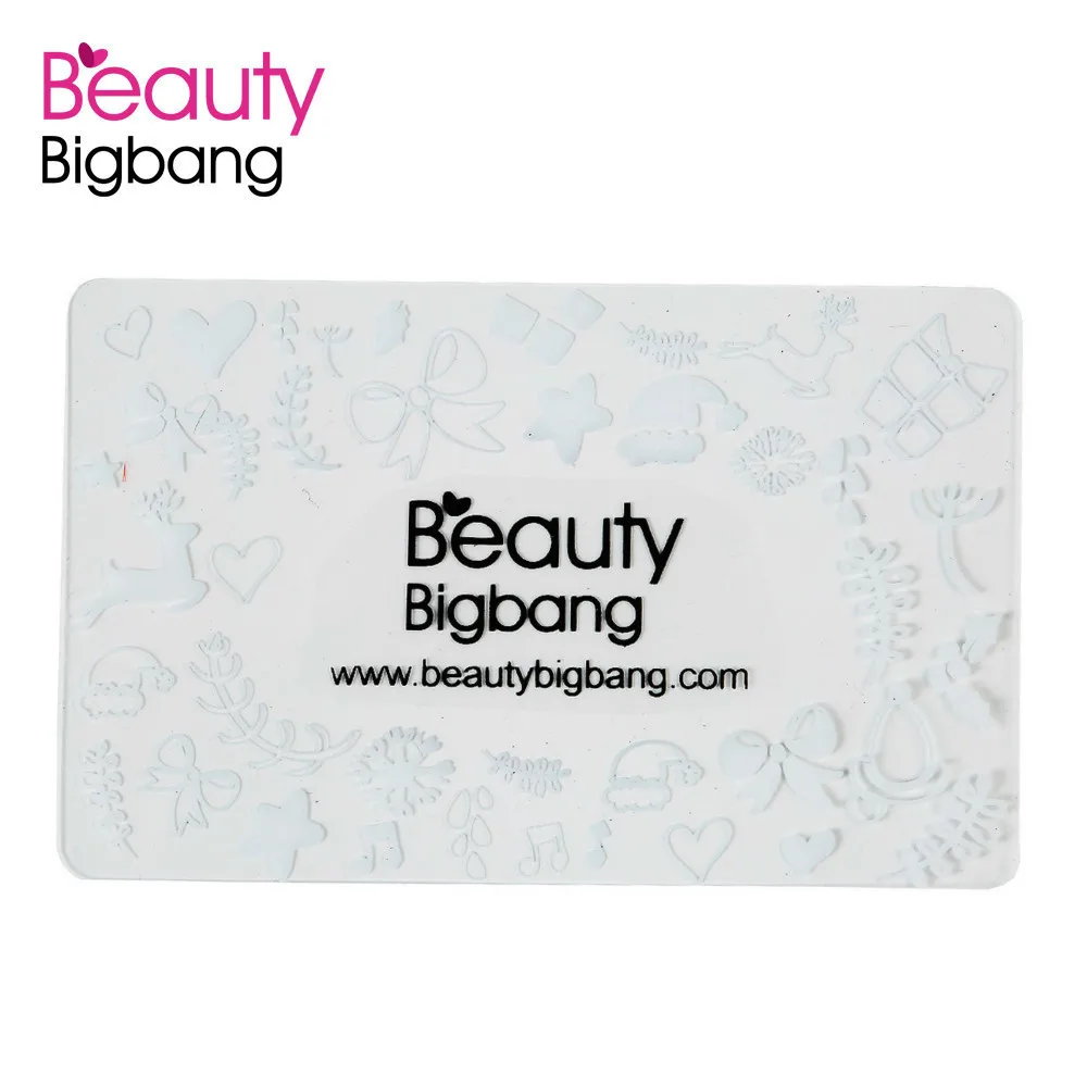 1 шт. штамповки для ногтей BeautyBigBang штамп с лаком пластик сделай сам маникюрный