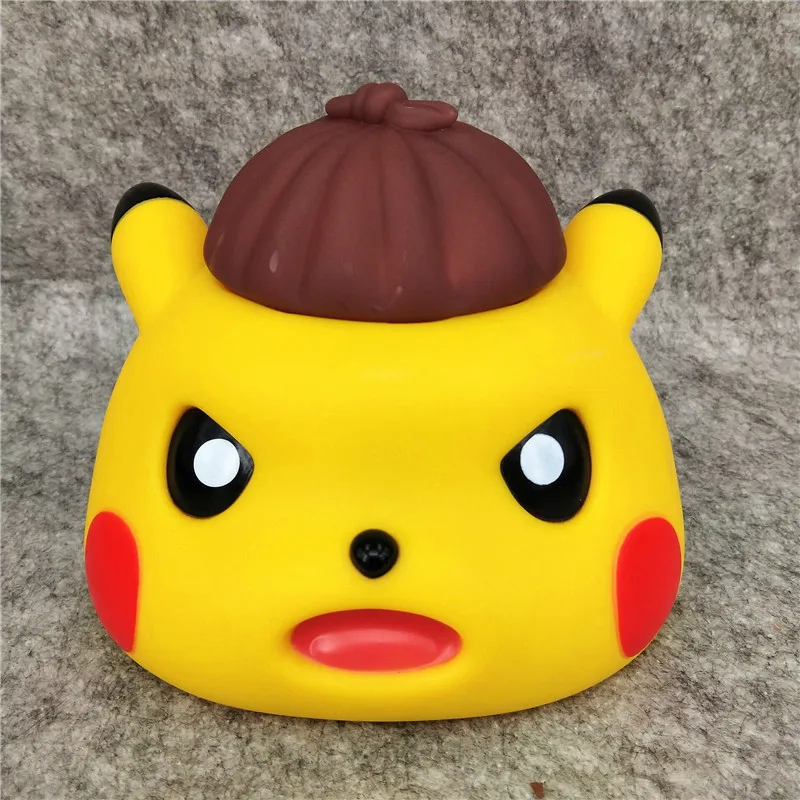 

Cartoon Pikachu Piggy Bank Money Pot 14cm PVC Action Figures Toys Brinquedo Toy Collectible Model Toys #1810