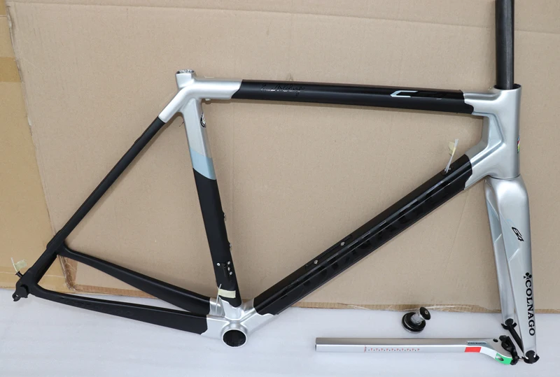 

15 color T1000 UD Colnago C64 silver black carbon road bike frames 48cm 50cm 52cm 54cm 56cm Matte Glossy free shipping