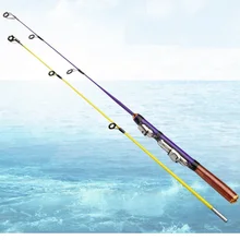 Albacore FRP Ice Удочка мягкая и жесткая также может использоваться в качестве лодки Плот Рыбалка