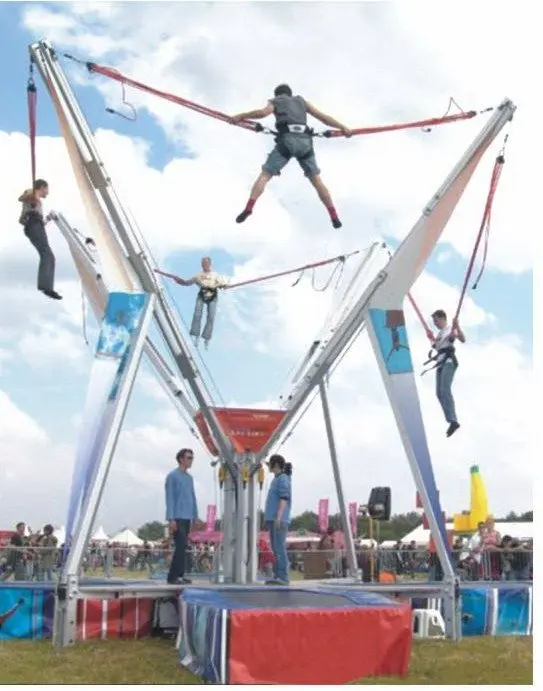 4 In 1 Square Bungee Trampolinein Bungee from Sports & Entertainment