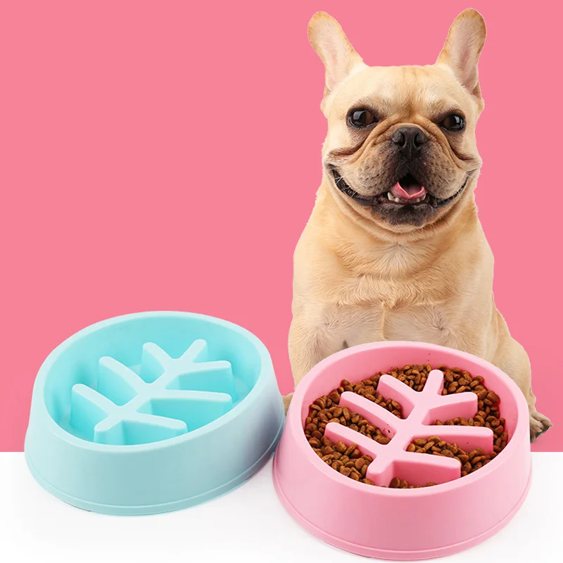 Pet Plasitc чаша анти-дроссель выпуклая дозатор корма миски для собак кошек аксессуары для домашних животных TT-best