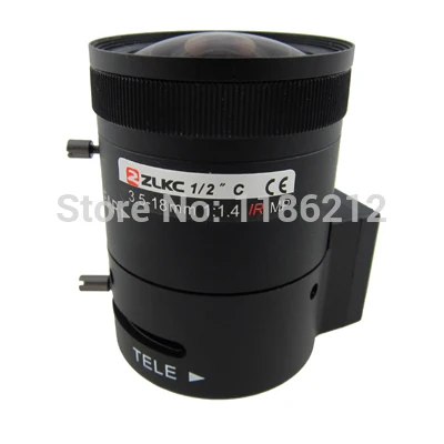 

3 megapixel HD CCTV lens 3.5-18mm, 1/2" Varifocal Auto Iris Lens ,lens for CCTV Surveillance cameras