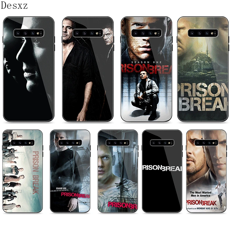 

Mobile Phone Case Silicone For Samsung S7 Edge S8 S9 S10 Plus A10 A20 A30 A40 A50 A60 A70 Note 8 9 cover Prison Break Shell