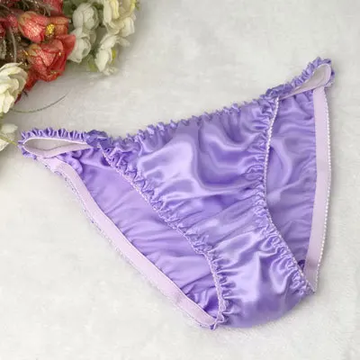 Трусики бикини стринги шелковые женские трусики 100% шелк|bikini panties|t thongfemale panties |