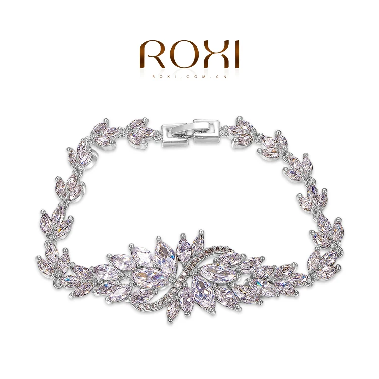 ROXI Fashion Rings gold plated font b trendy b font jewelry wedding gift Austrian crystal fashion