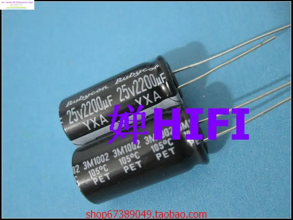 2020 Supercondensatore 10Pcs/20Pcs New Japan Rubycon Genuino Yxa Condensatori Elettrolitici Serie 25V2200Uf 12.5X25Mm Trasporto Libero