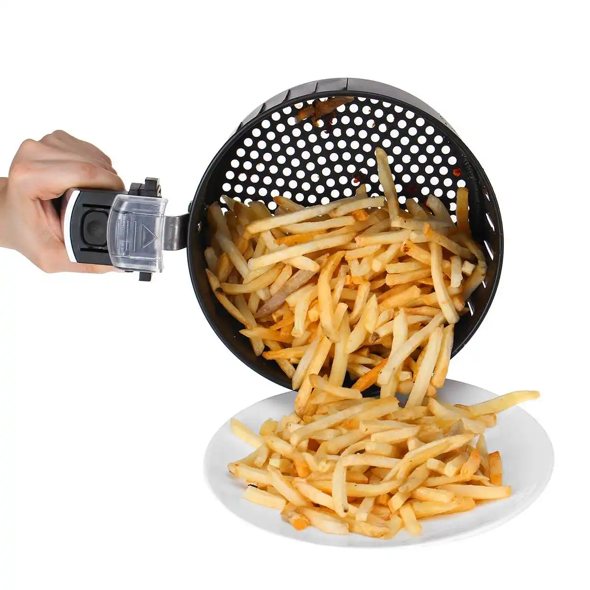  1350W 3.8L Electric Deep Fryer Air Fryer Digital LED Touch Screen Timer Temperature Control Power A - 33044597660