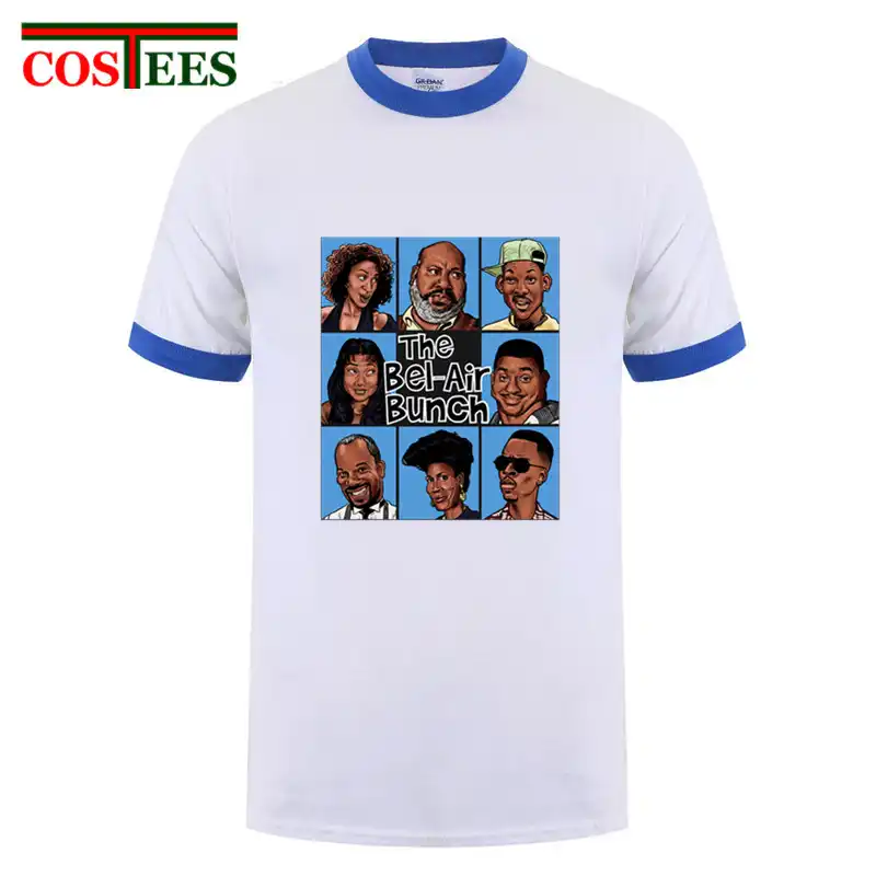 camiseta principe de bel air