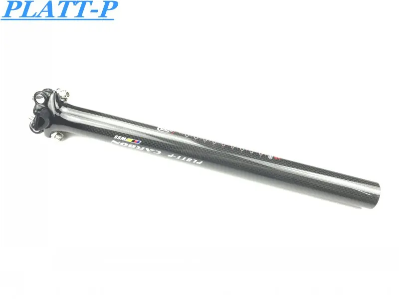 PLATT-WSS углеродный дорожный шип Carbon горный велосипед MTB Запчасти 27,2/30,8/31,6*350/400 мм подседельный штырь