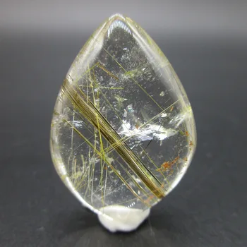 

Only One ! 7g Rare Natural Quartz Rutilated Crystal Rutile Mineral Specimen Chakra Reiki Rock Stones Hair Crystal Collection