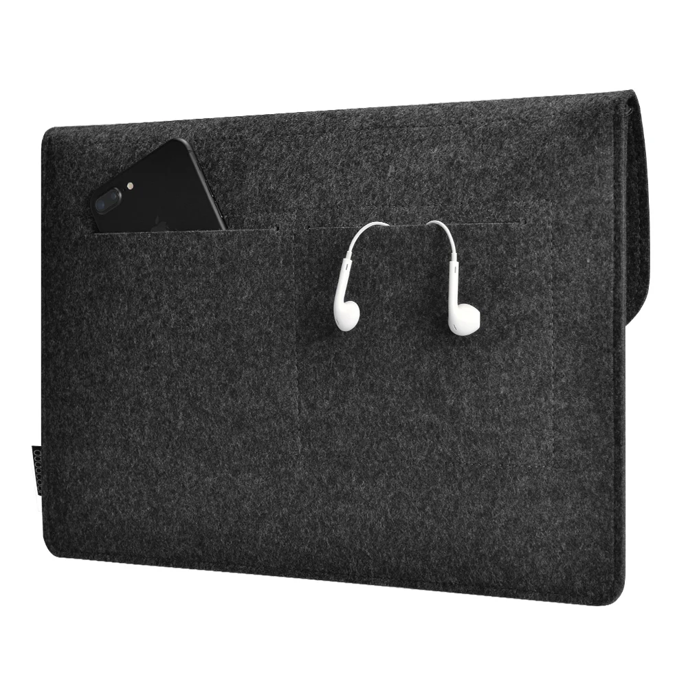Dodocool 12 13," дюймовый фетровый чехол-конверт для ноутбука, чехол для переноски ультрабука, Защитная сумка для ноутбука MacBook Air Pro 13