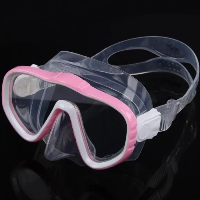 2019 Новый очки для плавания для взрослых Crystal Clear широкий вид дайвинг очки трубка маска ALS88