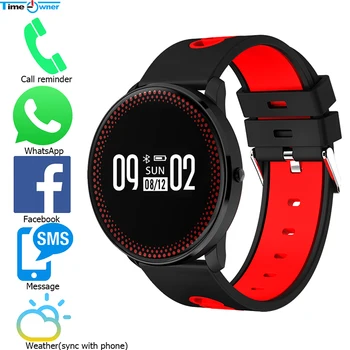 

Time Owner CF007 Bluetooth Smart Bracelet Weather Call Remind SMS/App Push Sport Mode Heart Rate Blood Oxygen Tracker Smart Band