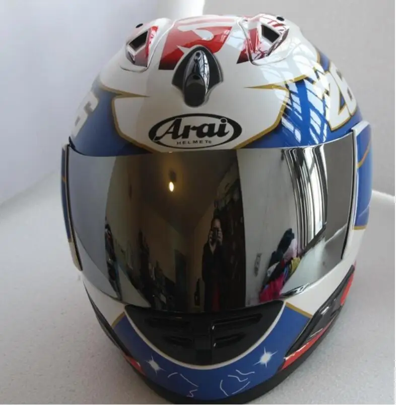 Arai rx-7x мотоциклетный шлем полный шлем для гонок на мотоцикле - Цвет: Золотой