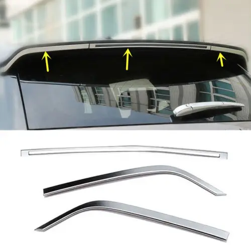 

3pcs Rear Wing Decorative Strips Trim For Land Rover Discovery Sport 2015