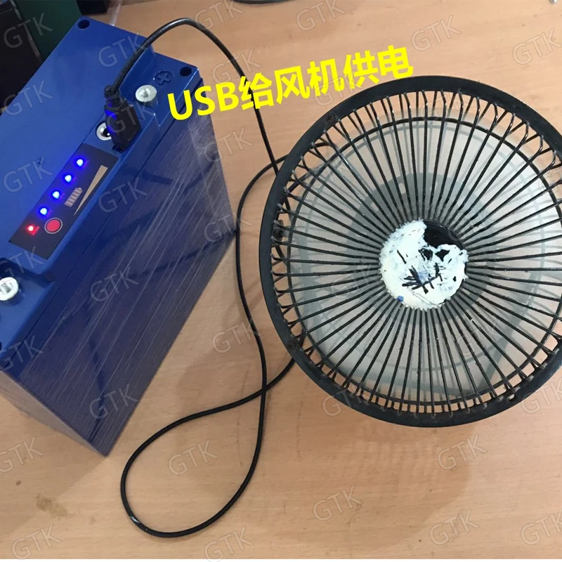 Подгонянный 12v 20ah Lifepo4 аккумулятор с USB портом и BMS 4S для 300w 360w UPS Инвертор солнечной энергии UPS лампы+ зарядное устройство
