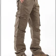 Тактические Джинсы с эластичной резинкой на талии для мужчин pantalon salopette размера плюс полная длина мульти-карманы мужские комбинезоны летние брюки для мужчин
