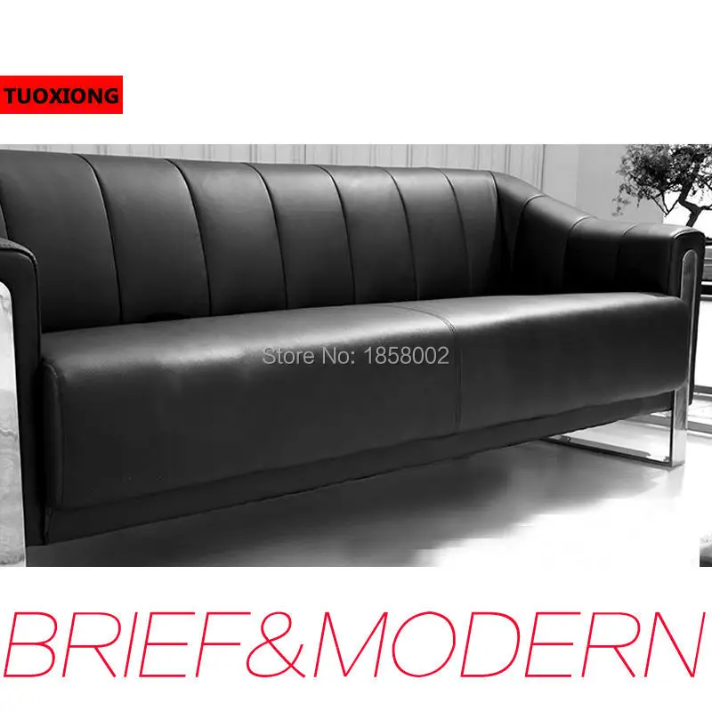 Business Office Sofa Coffee Table Set Furniture Salon