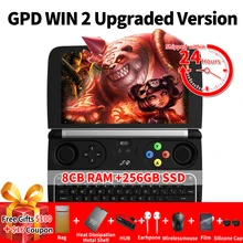 New GPD Win 2 WIN2 Intel Core m3-7Y30 Quad core 6″ GamePad Tablet Windows 10 8GB RAM 128GB ROM Pocket Mini PC Computer Laptop