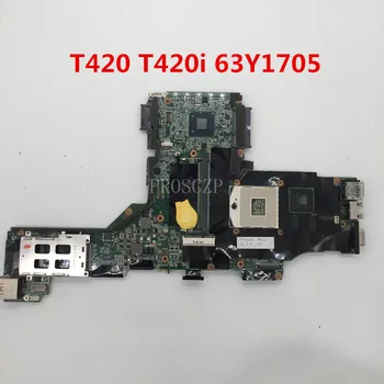 

Free shipping For Thinkpad T420 T420i Laptop motherboard 63Y1705 QM67 DDR3 working well
