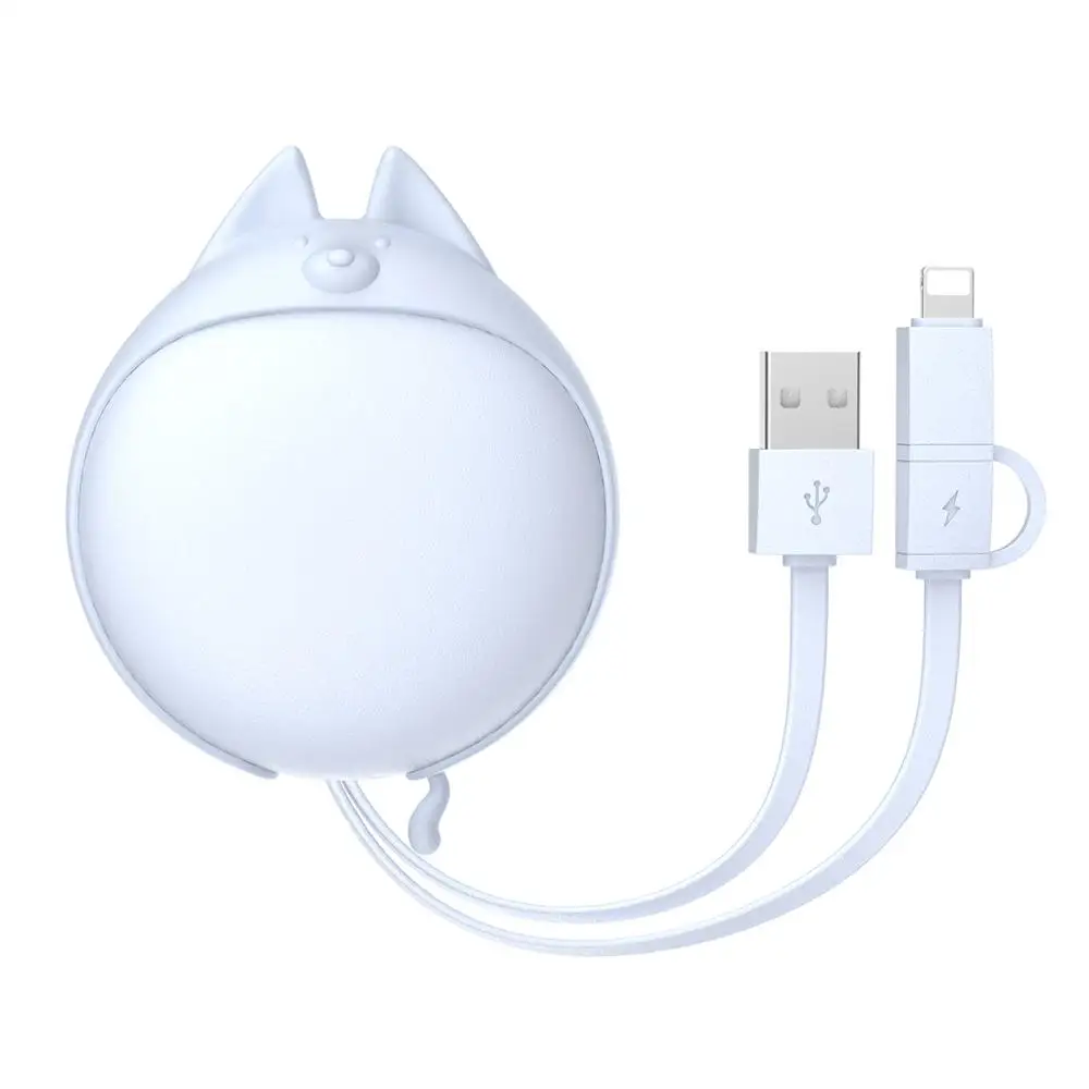 

Retractable Phone Charging Cable 2 In 1- Charge and Data Sync Lightning to USB Cord Compatible for iPhone Samsung