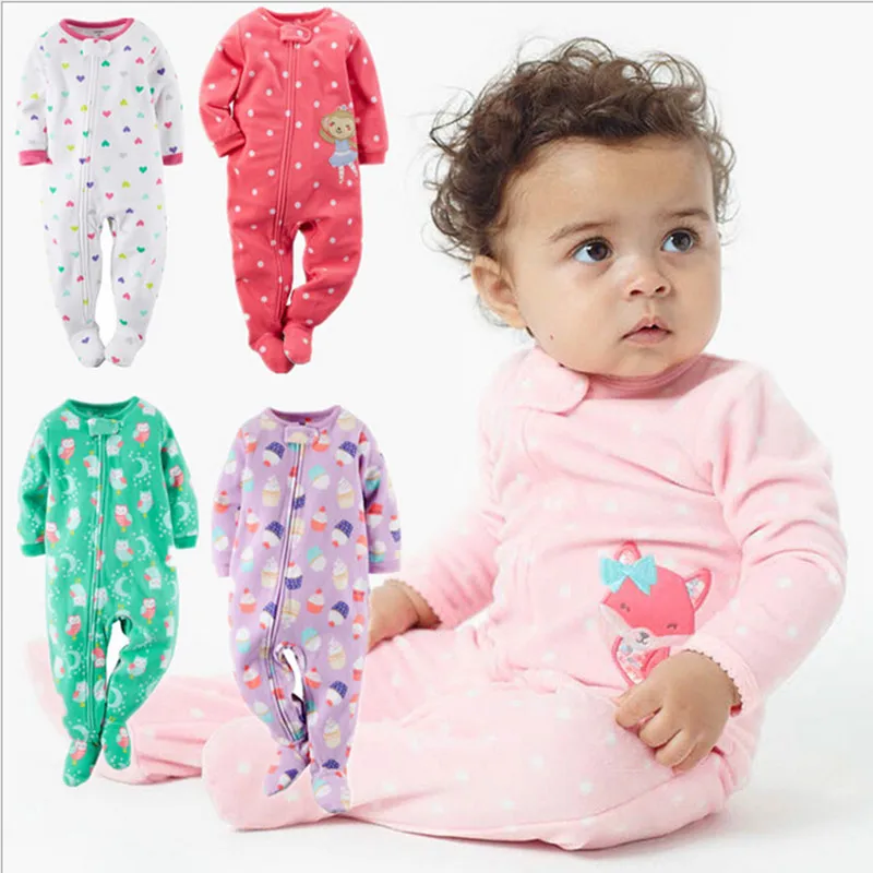 2016 Original New Arrival One Piece Baby Boys Girls Snap Up Sleep