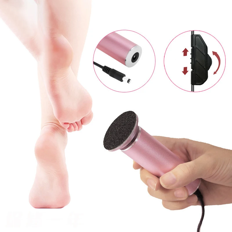 Electric Pedicure Foot Care Tool Files Callus Remover Rechargeable Sawing File For Feet Dead Skin Peel | Красота и здоровье
