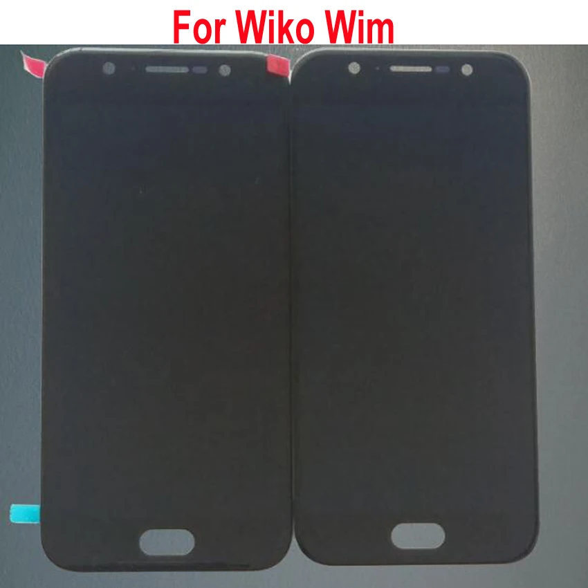 

100% Tested Best Working Full LCD Display Touch Panel Screen Digitizer Assembly Sensor For Wiko Wim Phone Parts Black