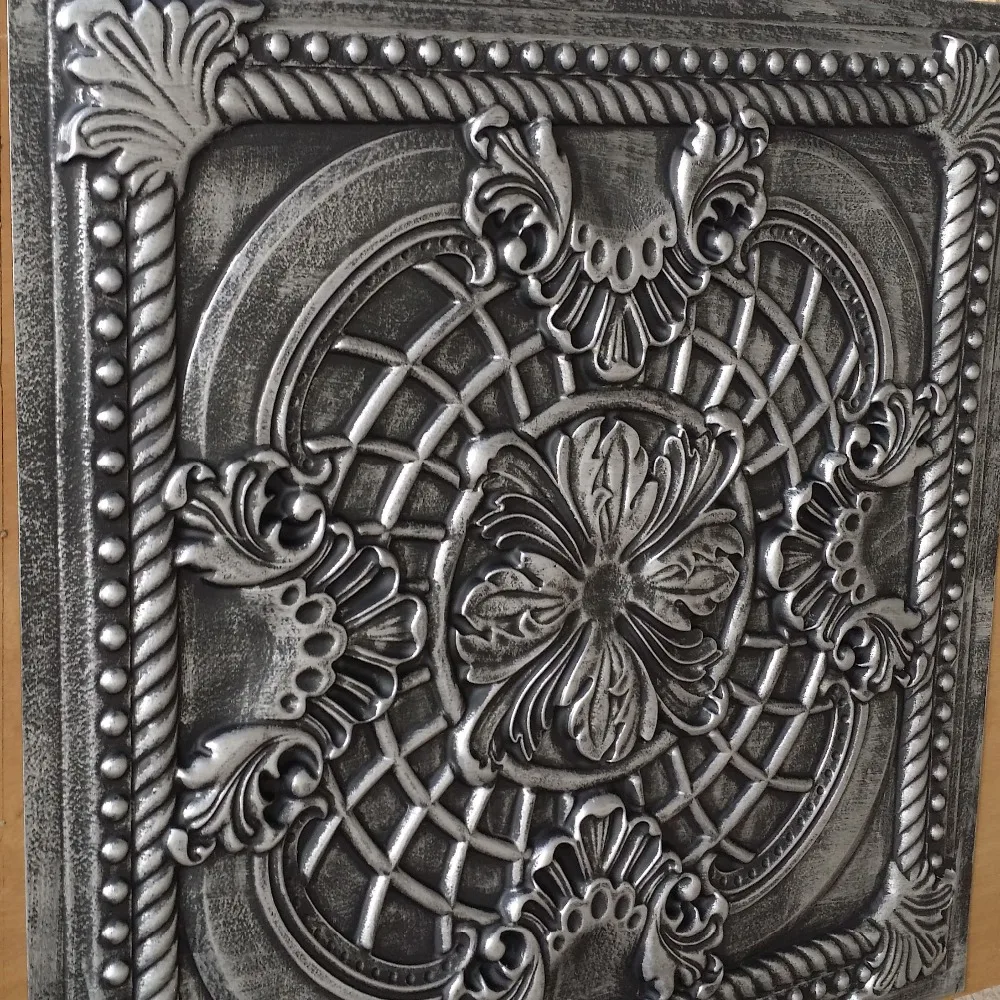 Антикварная Оловянная потолочная плитка потолочные панели PL31 для кафе паба