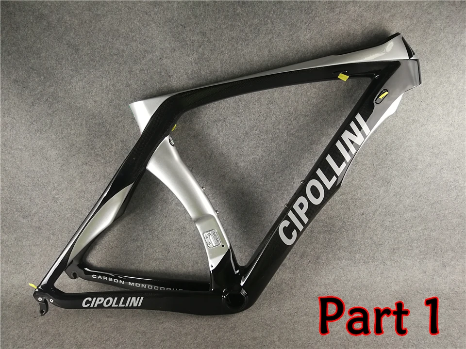 Велосипед MCipollini RB1K THE ONE антрацитовый Блестящий велосипед Полный углеродный
