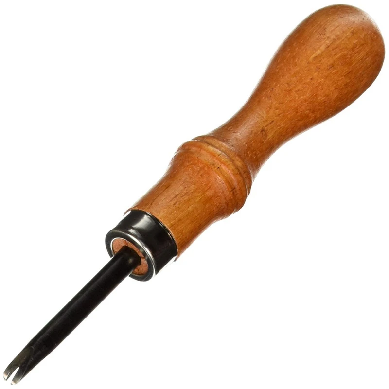 

DIY Leather Craft Tool 1mm Wood Handle Edge Skiving Beveling Leathercraft Knife Sewing Cutting Tools