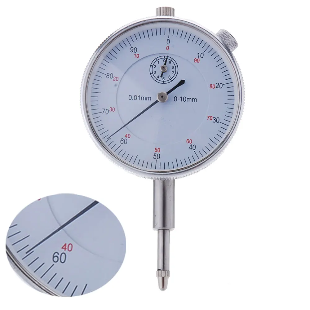 

Measuring Tool 0.01mm Accuracy Measurement Instrument Round Dial Indicator Gauge Vertical Contact High sensitivit