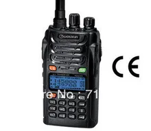 Новый WOUXUN KG-UVD1P двухдиапазонный VHF и UHF двойной Дисплей двухстороннее радио WOUXUN UVD1P портативная рация Водонепроницаемый Бесплатная доставка Оптовая продажа