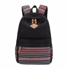 Korean style women bookbags canvas printing bagpack cute school bags backpacks for teenage girls mochila escolar feminina