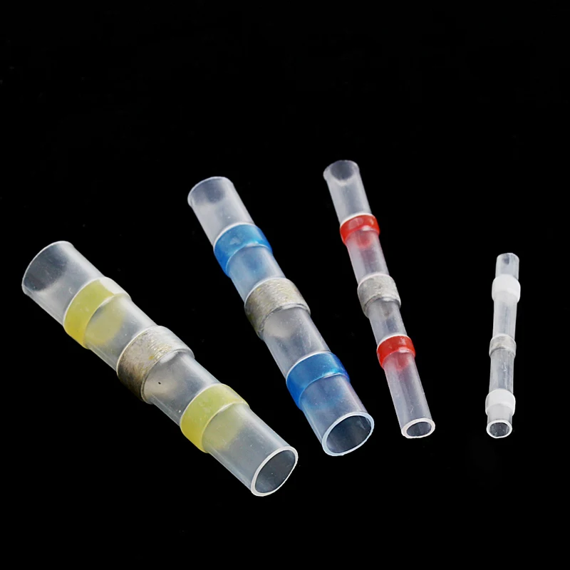 

OOTDTY 40Pcs 4 Sizes Solder Sleeve Heat Shrink Tube Wire Terminal Connectors Waterproof