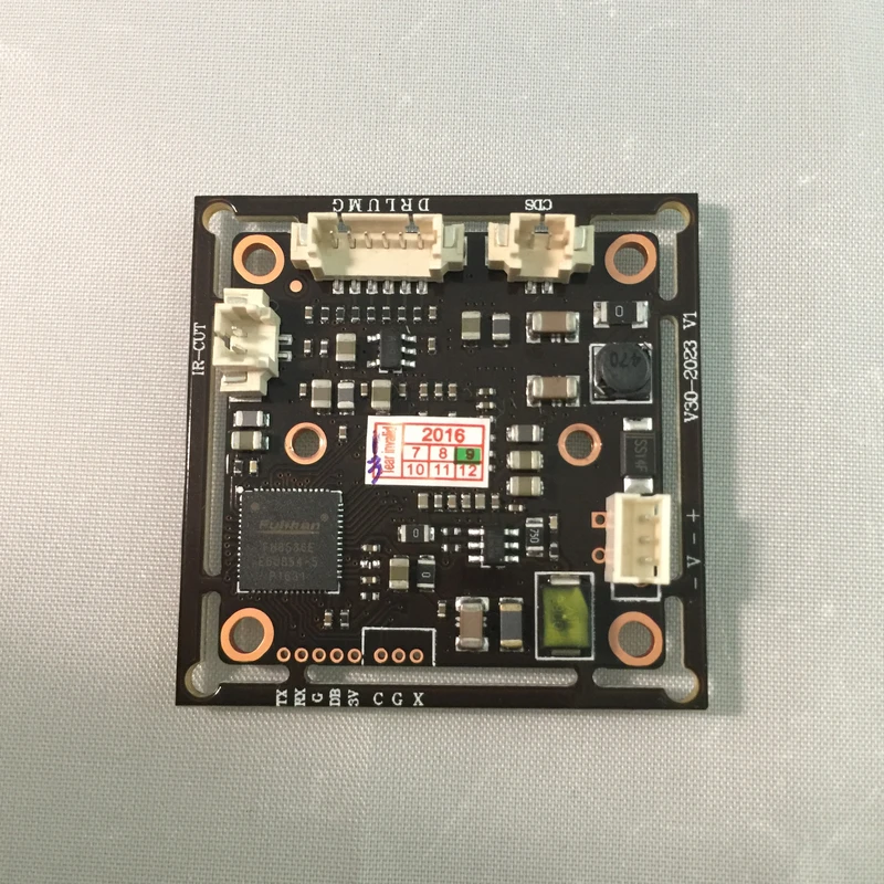 Новое обновление 960 P AHD 2500TVL HD CCTV совета цифровой готовой monito чип камеры 3.7 мм
