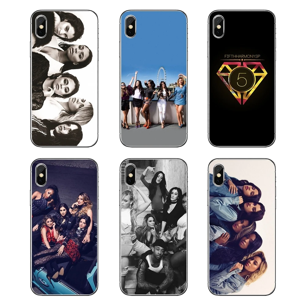 Silicone Skin Cover For Xiaomi Mi A1 A2 5X 6X 8 lite SE Pro Max Mix 2 2S 3 Mi5 Mi5S 5h Fifth Harmony Lauren Jauregui Logo Poster |