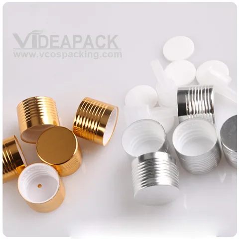 Tampa do Frasco Tampa de Garrafa de Óleo Tampa de Alumínio Tampa de Rosca Padrão Essencial Preto Prata Ouro 100pcs18mm –