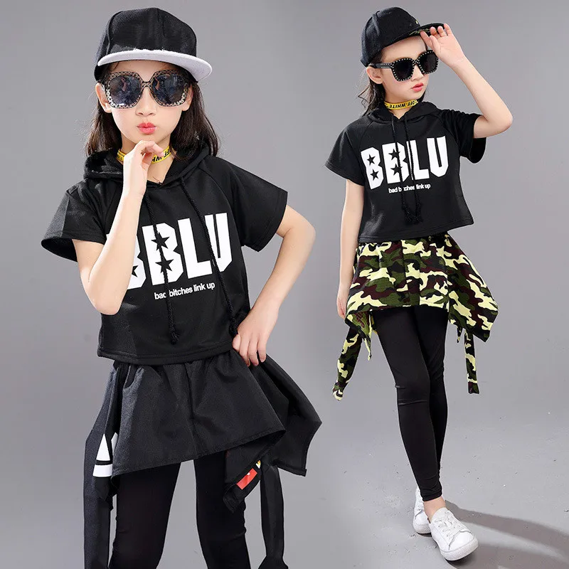 Costume Da Ballo In Paillettes Per Ragazze Top E Pantaloncini