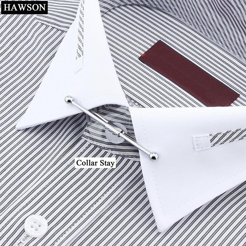 Spilla Per Colletto Uomo - Argento, Ottone, 6 Cm, Per Camicie Ed Eleganti