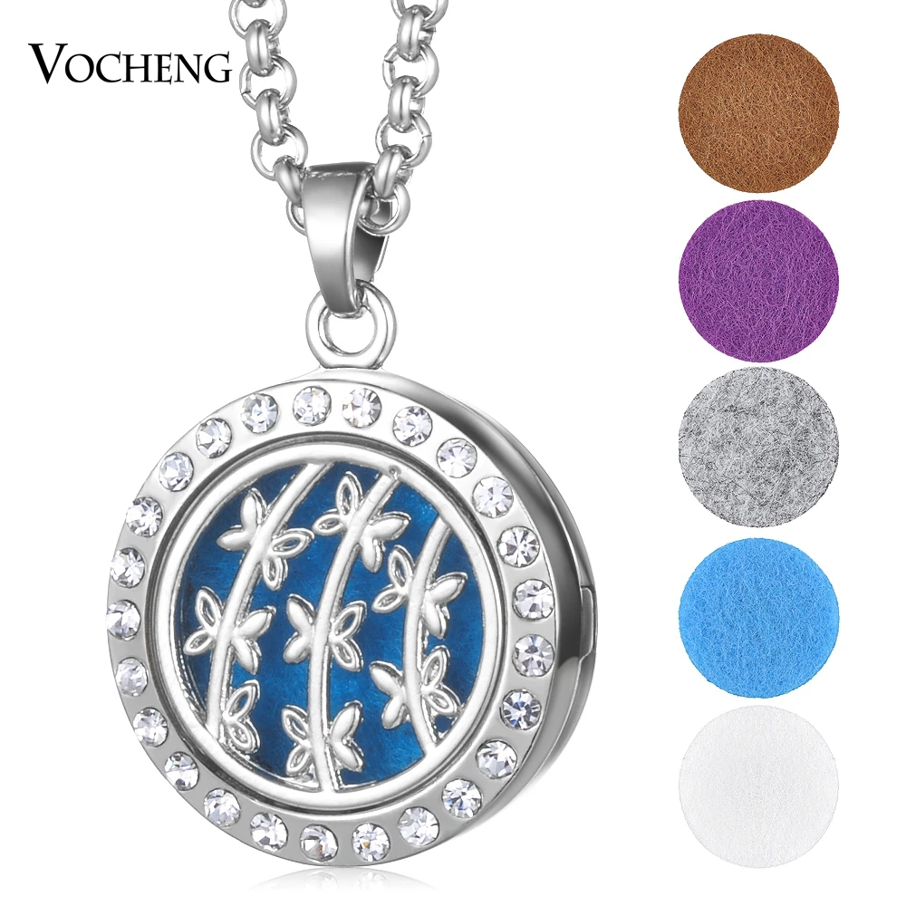 Медальон с ароматом для ожерелья и ювелирных изделий 25 мм ожерелий из фетра 15