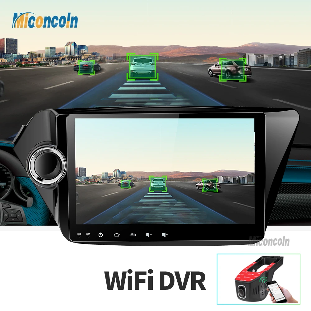 Best Octa core android 8.1 car dvd gps navigation 9 inch for Kia k2 RIO 2010 2011 2012 car video player gps car multimedia player 3