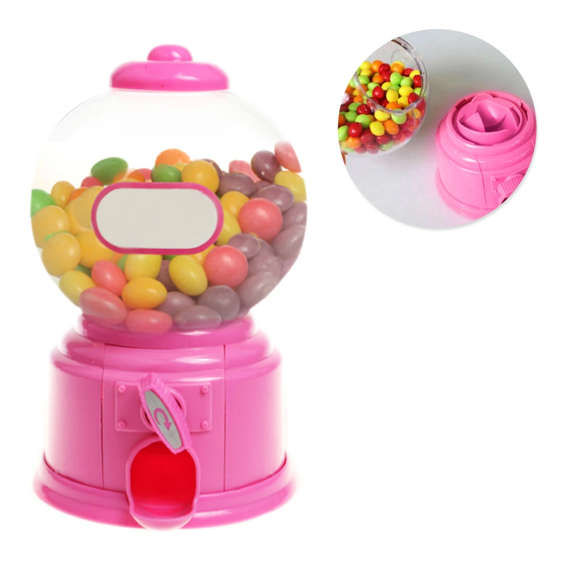 Froiny 1pc Cartoon Candy Chewing Gum Dispenser Cute Mini Candy Machine Bubble Gumball Dispenser for Kids Coin Bank Gift Froiny 1pc Cartoon Candy Chewing Gum Dispenser Cute Mini Candy Machine Bubble Gumball Dispenser for Kids Coin Bank Gift