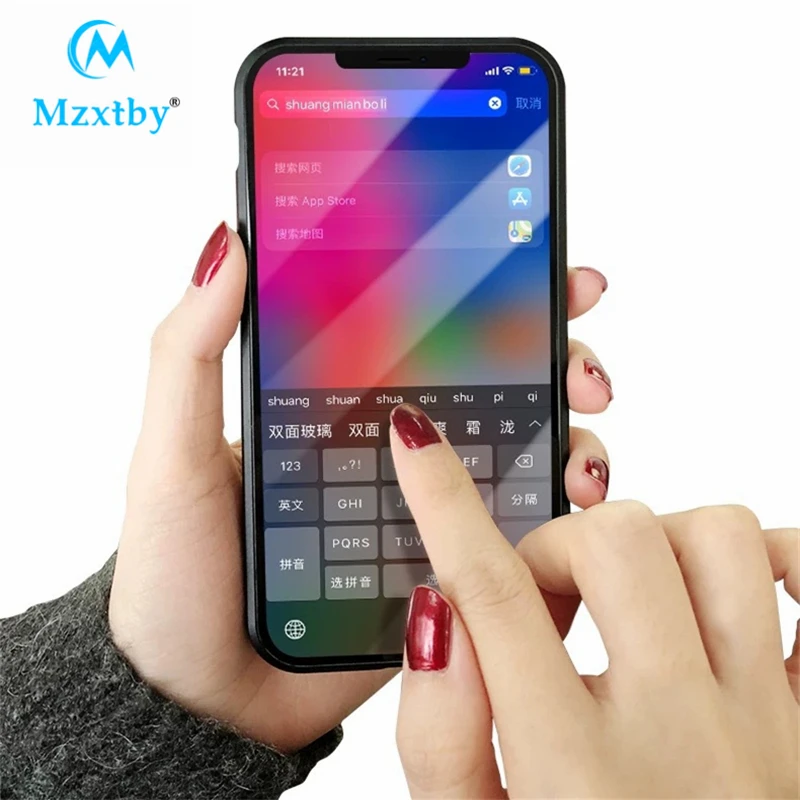 Mzxtby металлический магнитный чехол двухсторонний закаленное стекло чехол для IPhone XR XS MAX X 6 6S 7 8 Plus Передний+ задний стеклянный чехол