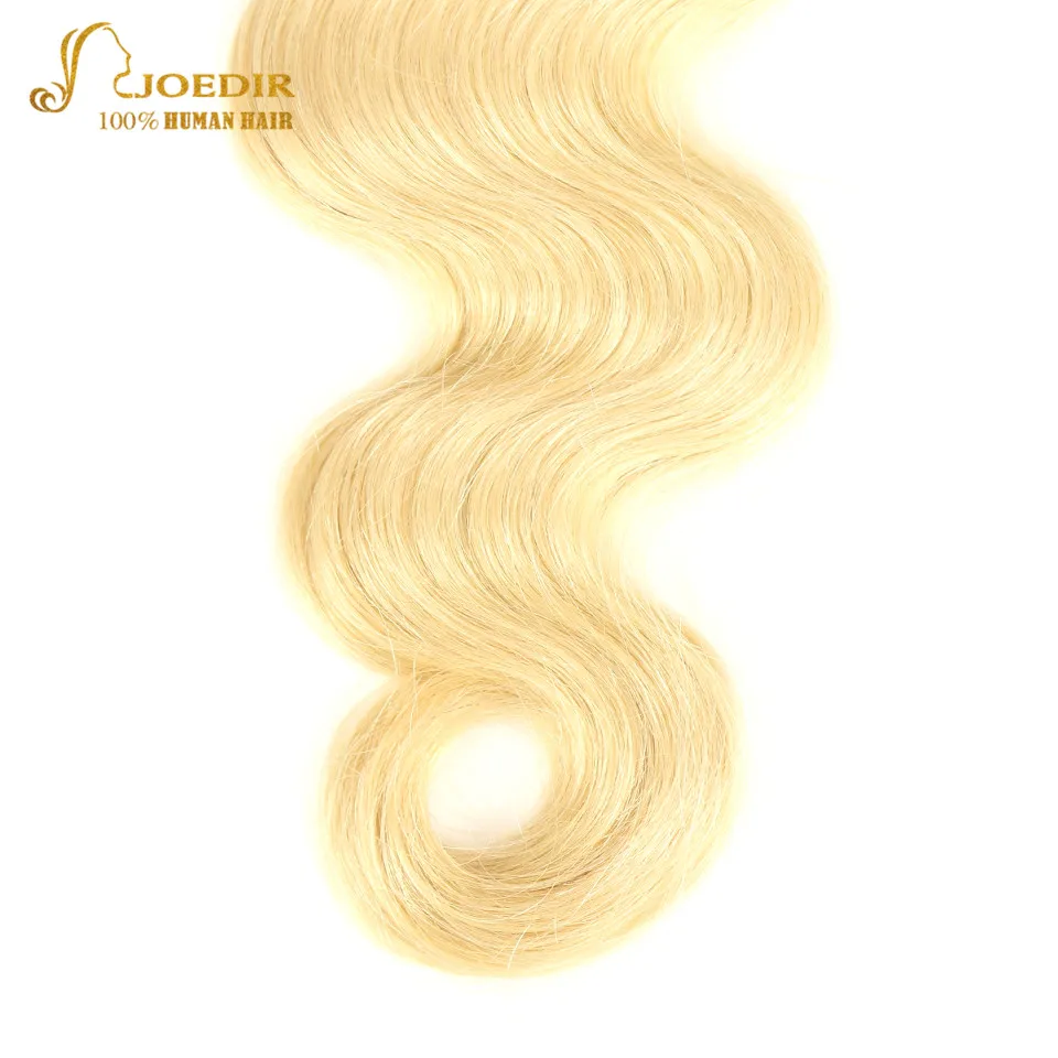 Human Hair Extensions Human Hair Bundles Human Hair Bulk Joedir Hair Pre-Colored Brazilian Remy Hair Body Wave Human Weave Bundle Deal T1B 613 Lingest Blonde Ombre Bundles